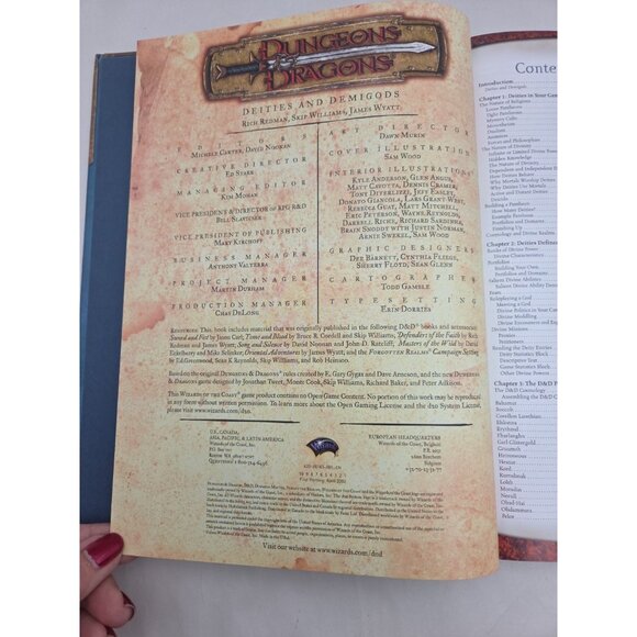 Deities and Demigods Dungeons & Dragons 881650000 April 2002 Hardcover - Picture 5 of 12